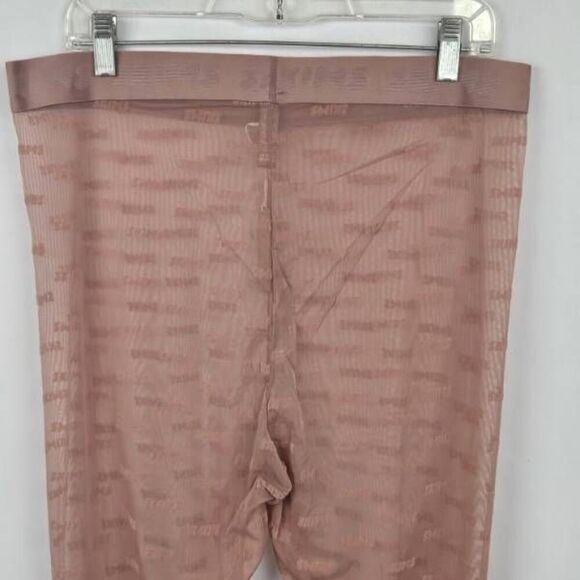 SKIMS SUMMER MESH LOGO FLOCKED LOUNGE PANTS NWT - Picture 6 of 9